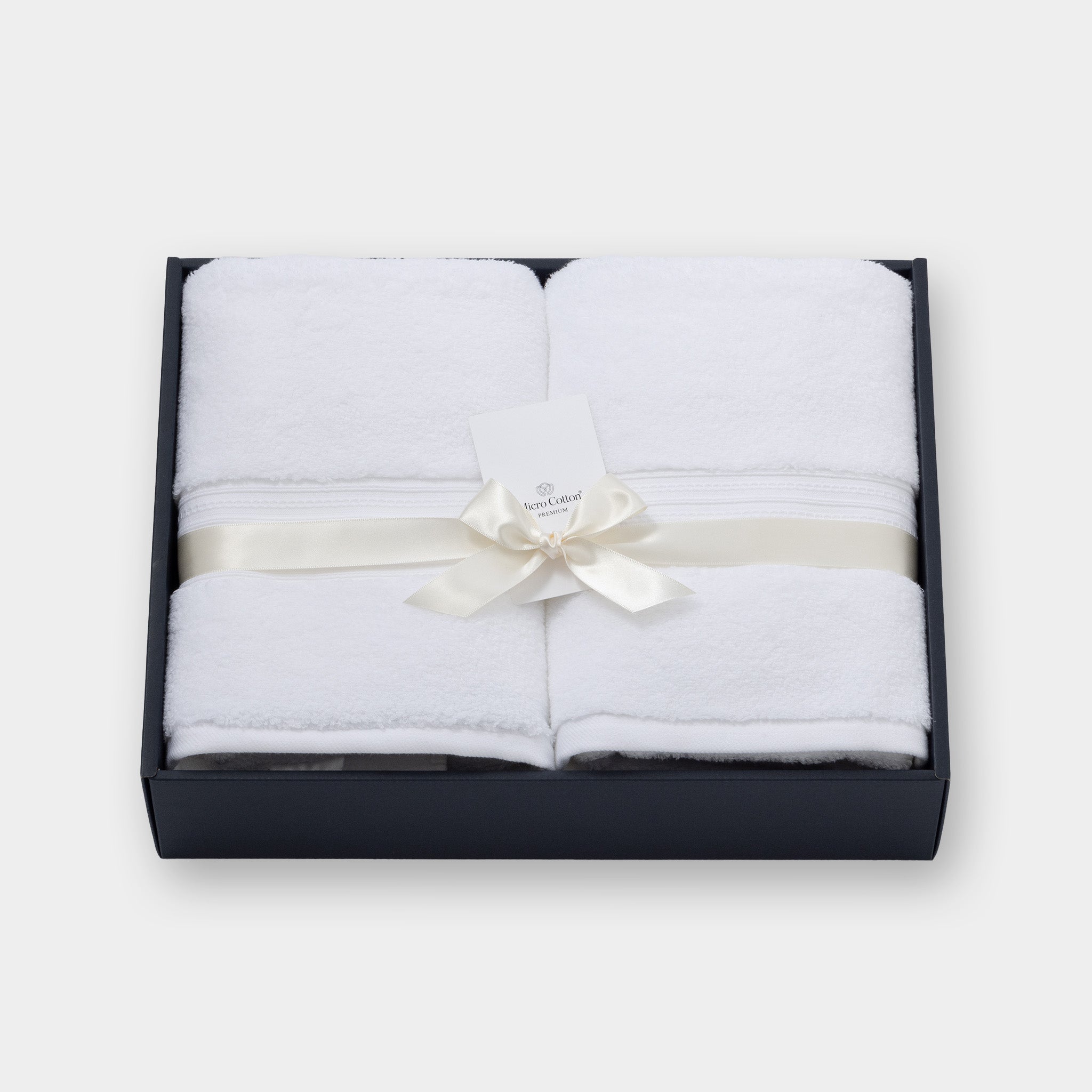 Micro Cotton プレミアムギフトセット（バスタオル2枚） – Gluxury